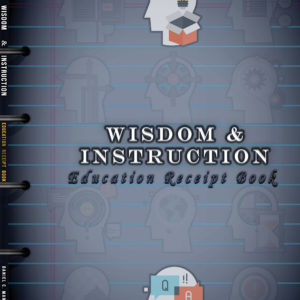 Wisdom & Instruction: Education Receipt Book